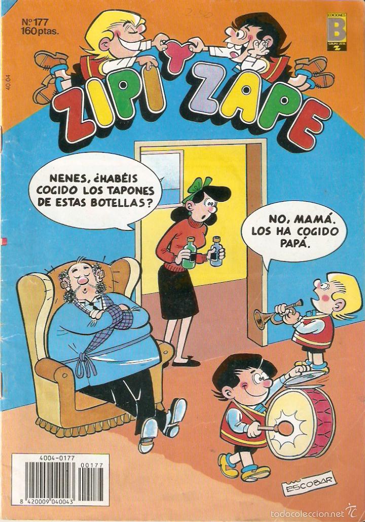 C&oacute;mics: ZIPI ZAPE. n&ordm; 177. Ediciones B . Vell i Bell. - Foto 1
