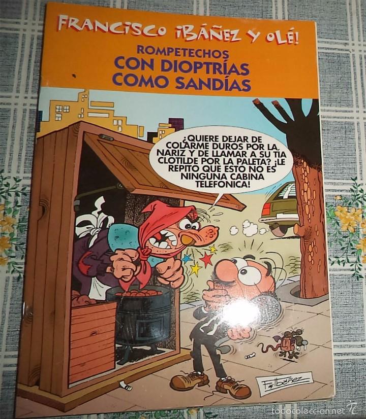C&oacute;mics: ROMPETECHOS CON DIOPTR&Iacute;AS COMO SANDIAS COL. FRANCISCO IBA&Ntilde;EZ Y OLE - Foto 1