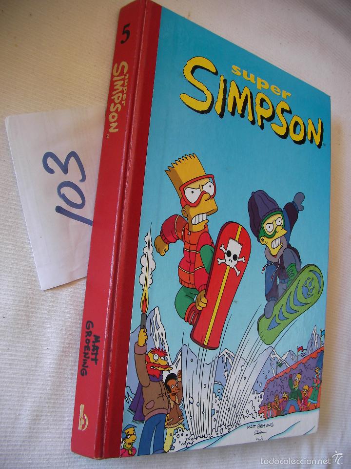 C&oacute;mics: SUPER SIMPSON N&ordm; 5 - ENVIO GRATIS A ESPA&Ntilde;A - Foto 1