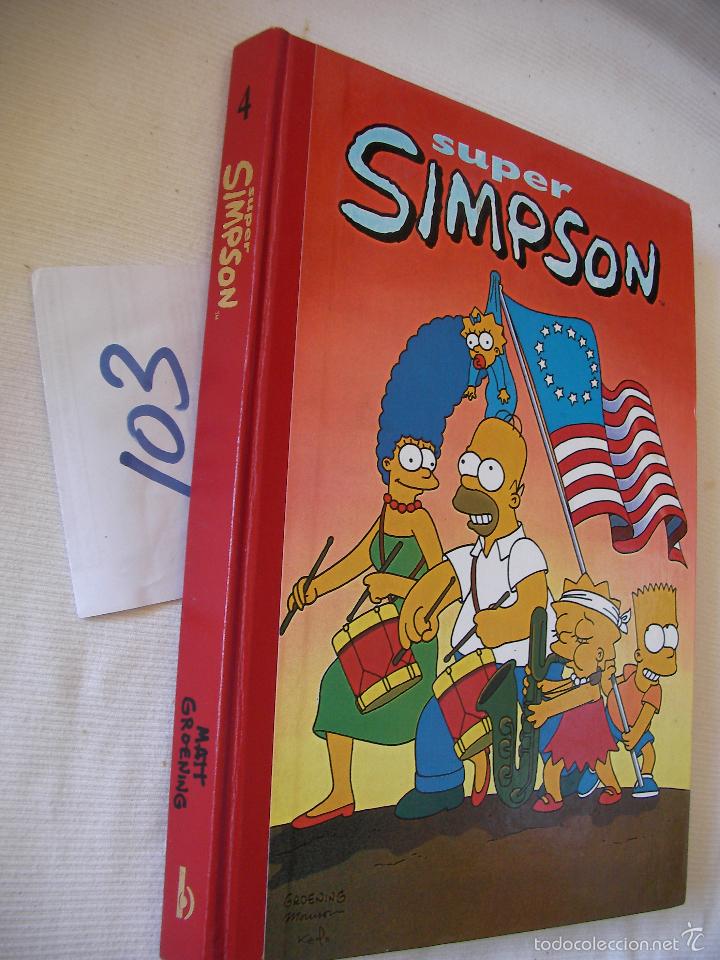 C&oacute;mics: SUPER SIMPSON N&ordm; 4 - ENVIO GRATIS A ESPA&Ntilde;A - Foto 1
