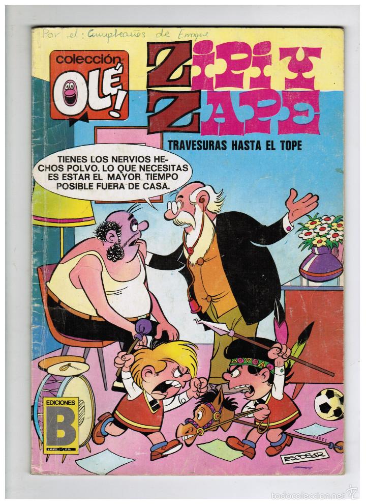 C&oacute;mics: ZIPI Y ZAPE OL&Eacute; N&ordm; 114 Z 2 - 5&ordf; EDICI&Oacute;N 1987 - EDICIONES B - Foto 1
