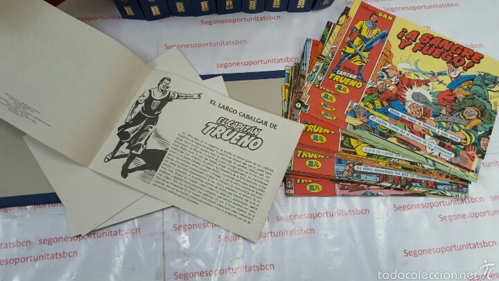 C&oacute;mics: LOTE - CAPIT&Aacute;N TRUENO - 9 TOMOS - EDICIONES B - A&Ntilde;OS 90 - Foto 3