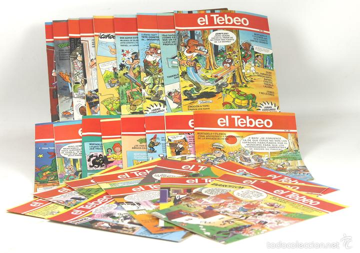 C&oacute;mics: 7725 - EL TEBEO. 29 EJEMPLARES(VER DESCRIP). VV. AA. EDICIONES B. 1991. - Foto 1