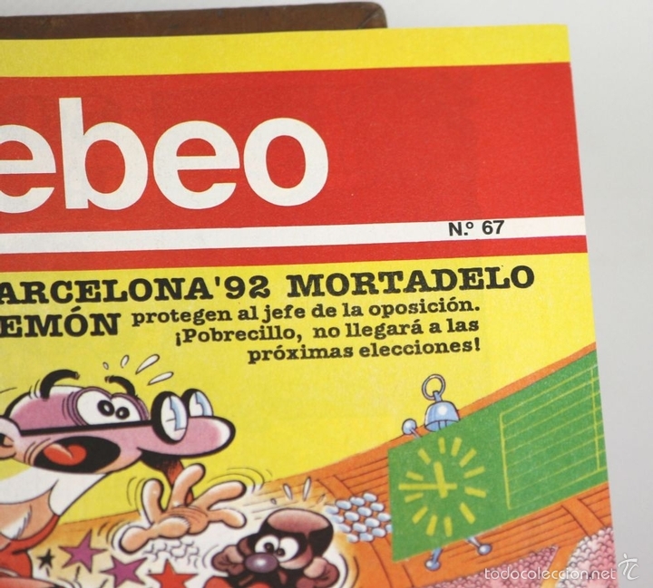 C&oacute;mics: 7725 - EL TEBEO. 29 EJEMPLARES(VER DESCRIP). VV. AA. EDICIONES B. 1991. - Foto 4