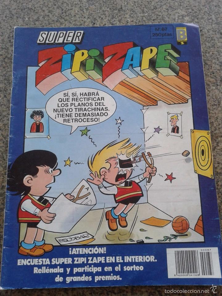 C&oacute;mics: SUPER ZIPI ZAPE -- N&ordm; 87 -- EDICIONES B - 1991 -- - Foto 1