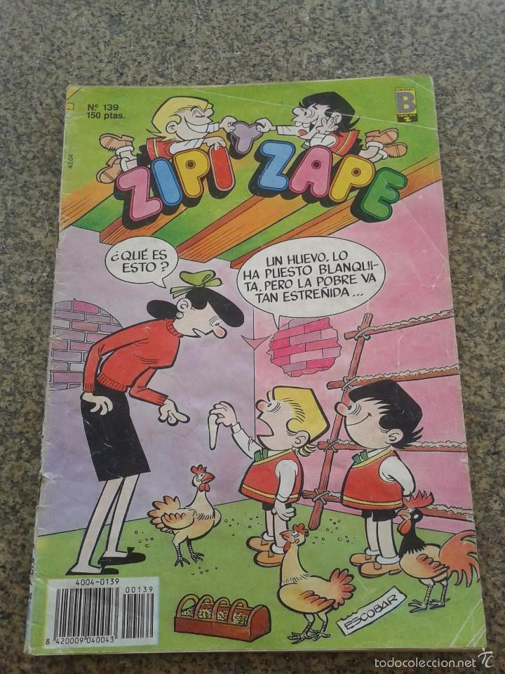 C&oacute;mics: ZIPI Y ZAPE -- N&ordm; 139 -- EDICIONES B -- 1990 -- - Foto 1