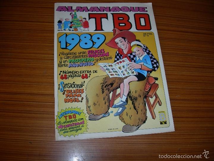C&oacute;mics: ALMANAQUE DE TBO  PARA 1989  EDITA B - Foto 1