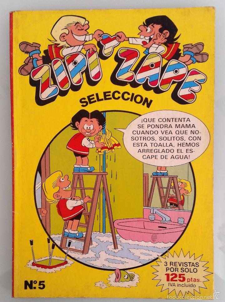 C&oacute;mics: ZIPI Y ZAPE N&Uacute;MERO 5. SELECCI&Oacute;N. EDICIONES B. - Foto 1