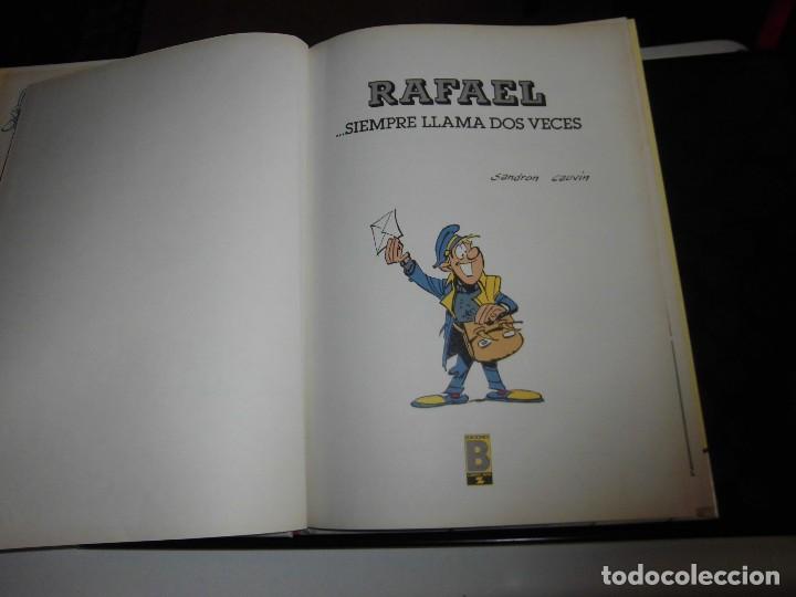 C&oacute;mics: RAFAEL ....SIEMPRE LLAMA DOS VECES.SANDRON CALVIN.EDICIONES B 1990.-1&ordf; EDICION - Foto 3