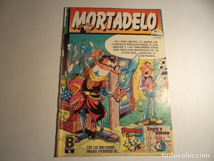 C&oacute;mics: mortadelo. n&ordm; 3. ediciones b. procede de retapado. (m-33) - Foto 1