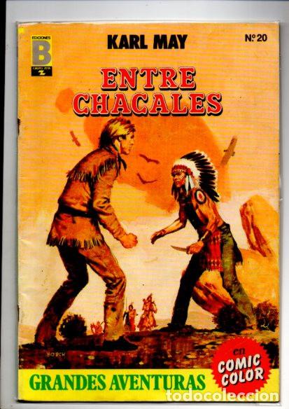 C&oacute;mics: KARL MAY - N&ordm; 20 - ENTRE CHACALES - EDICIONES B / COMIC COLOR - Foto 1