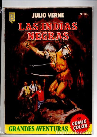 C&oacute;mics: JULIO VERNE - N&ordm; 35 - LAS INDIAS NEGRAS - EDICIONES B / COMIC COLOR - Foto 1