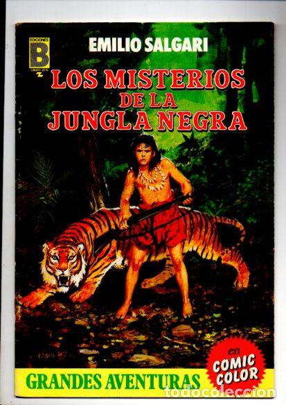 C&oacute;mics: EMILIO SALGARI - N&ordm; 5 - LOS MISTERIOS DE LA JUNGLA NEGRA - EDICIONES B / COMIC COLOR - Foto 1