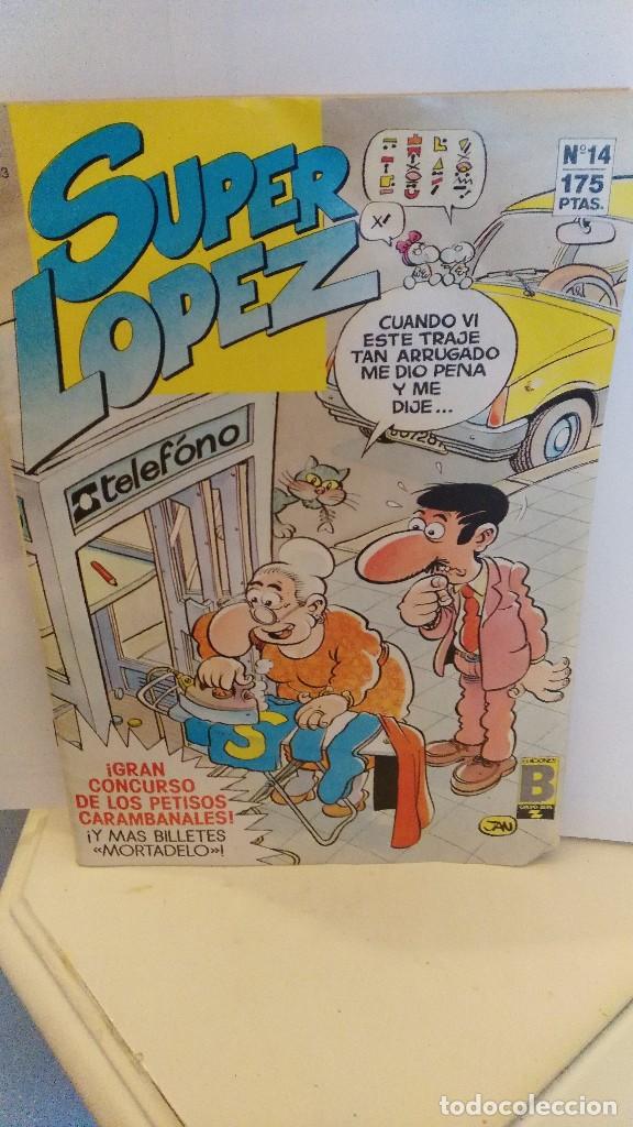 C&oacute;mics: SUPER L&Oacute;PEZ. N&ordm; 14. EDICIONES B. 1987 - Foto 1