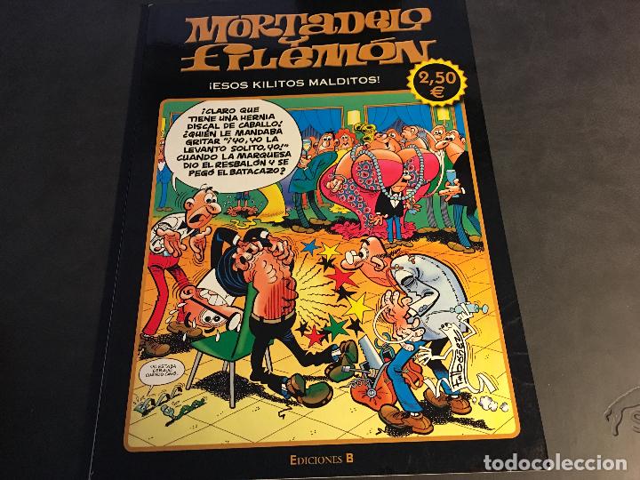 C&oacute;mics: MORTADELO Y FILEMON . ESOS KILITOS MALDITOS. (COB137) - Foto 1