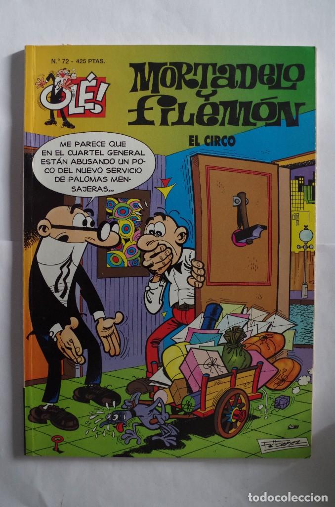 C&oacute;mics: MORTADELO Y FILEMON N&ordm; 72 EL CIRCO - OLE - EDICIONES B - A&Ntilde;O 1999 - Foto 1