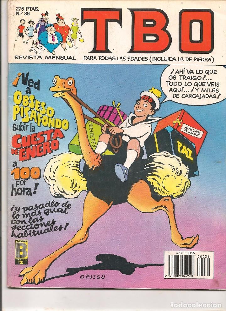 C&oacute;mics: TBO. N&ordm; 36. EDICIONES B. 1988.(ST/A7) - Foto 1