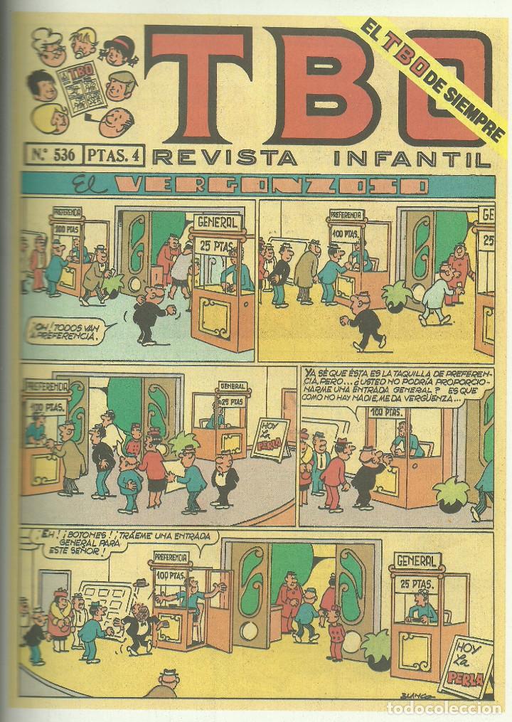 C&oacute;mics: T B O N&ordm; 536 - EL VERGONZOSO - EDICIONES B - Foto 2