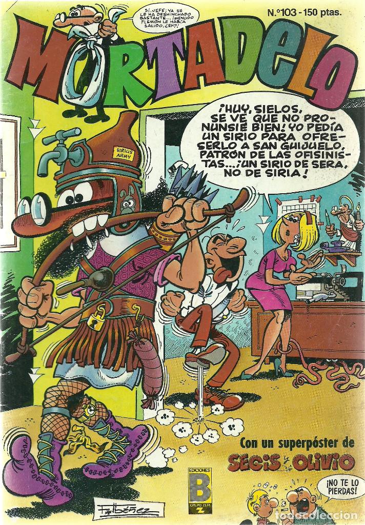 C&oacute;mics: MORTADELO N&ordm; 103 - EDICIONES B 1987 - Foto 1