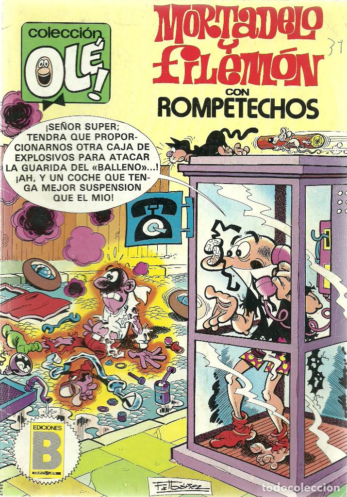 C&oacute;mics: MORTADELO Y FILEMON CON ROMPETECHOS N&ordm; 229 - M26 - EDICIONES B 2&ordf; EDICION JUNIO 1987 - Foto 1