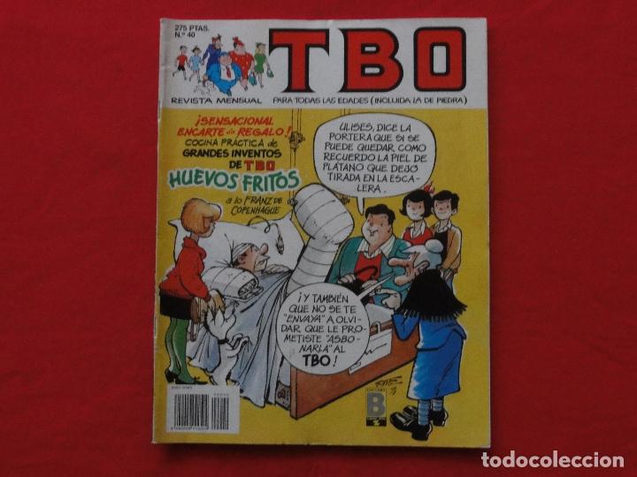 C&oacute;mics: TBO EDICIONES B. N&ordm;. 40. 275 PTS. ORIGINAL. 1991. C-4 - Foto 1