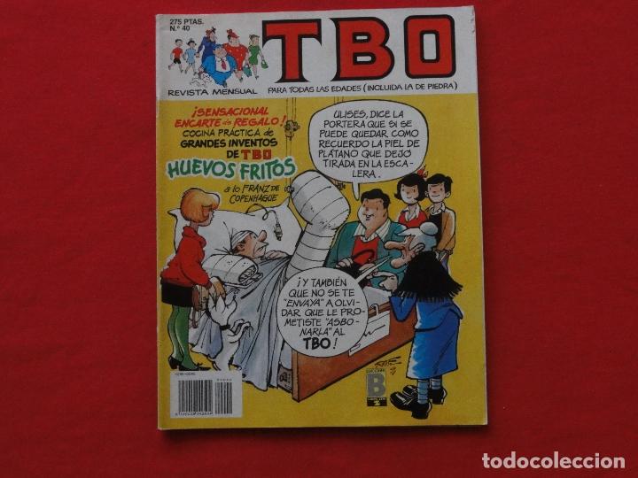 C&oacute;mics: TBO EDICIONES B. N&ordm;. 40. 275 PTS. ORIGINAL. 1991. C-4 - Foto 1