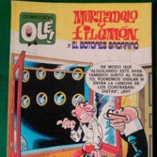 Cómics: MORTADELO Y FILEMON Y EL BOTONES SACARINO Nº 167 - M.96 - EDICIONES B 1ª EDICION OCTUBRE 1988. Lote 67032374