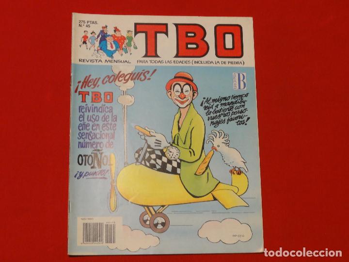 C&oacute;mics: TBO EDICIONES B. N&ordm;. 45. 275 PTS. ORIGINAL. 1991. C-4 - Foto 1
