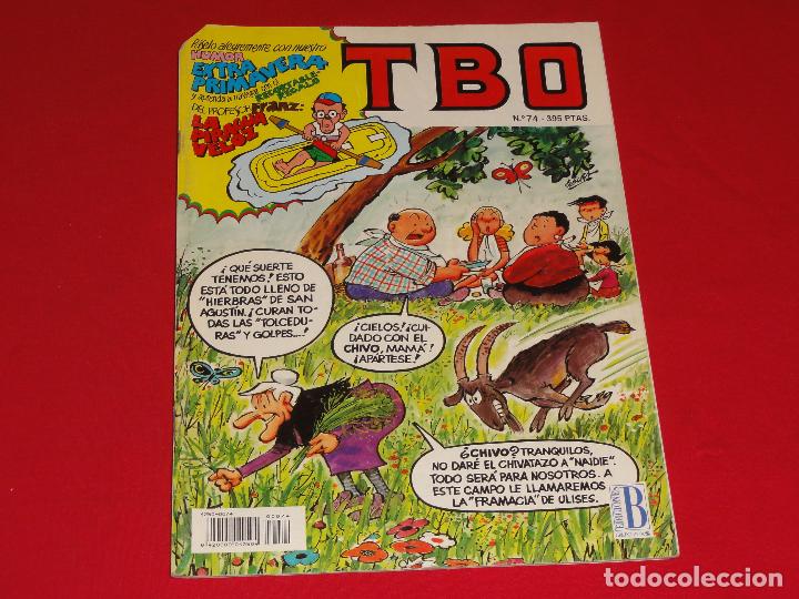 C&oacute;mics: TBO EDICIONES B. N&ordm;. 74. 395 PTS. ORIGINAL. EXTRA PRIMAVERA 1994. C-4B - Foto 1