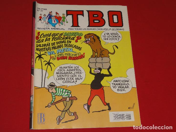C&oacute;mics: TBO EDICIONES B. N&ordm;. 77. 275 PTS. ORIGINAL. 1994. C-4B - Foto 1