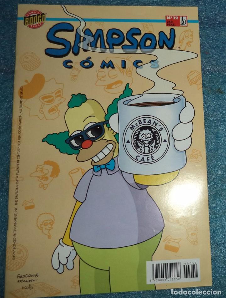 C&oacute;mics: SIMPSON COMICS Ed- B 1999 N.&ordm; 32 - Foto 1