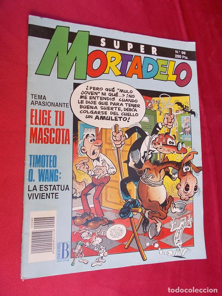 C&oacute;mics: SUPER MORTADELO. N&ordm; 98. EDICIONES B. - Foto 1