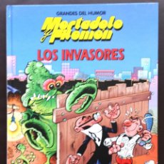Cómics: GRANDES DEL HUMOR Nº 17 MORTADELO Y FILEMON LOS INVASORES IBAÑEZ 1996 EDICIONES B TAPA DURA. Lote 69540889