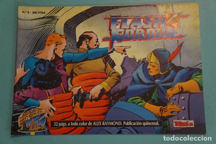 C&oacute;mics: C&Oacute;MIC DE FLASH GORDON A&Ntilde;O 1988 N&ordm; 9 EDICI&Oacute;N HIST&Oacute;RICA DE EDICIONES B S.A LOTE 1 - Foto 1