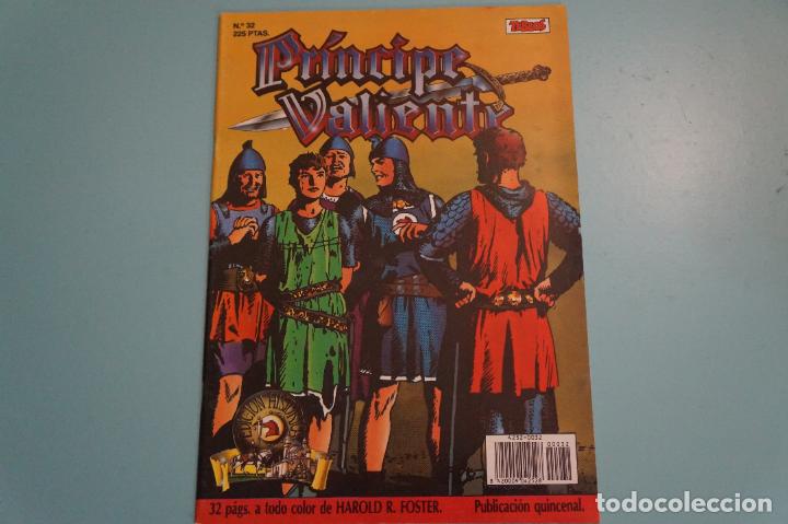 C&oacute;mics: C&Oacute;MIC DE PR&Iacute;NCIPE VALIENTE A&Ntilde;O 1988 N&ordm; 32 EDICI&Oacute;N HIST&Oacute;RICA DE EDICIONES B S.A - Foto 1