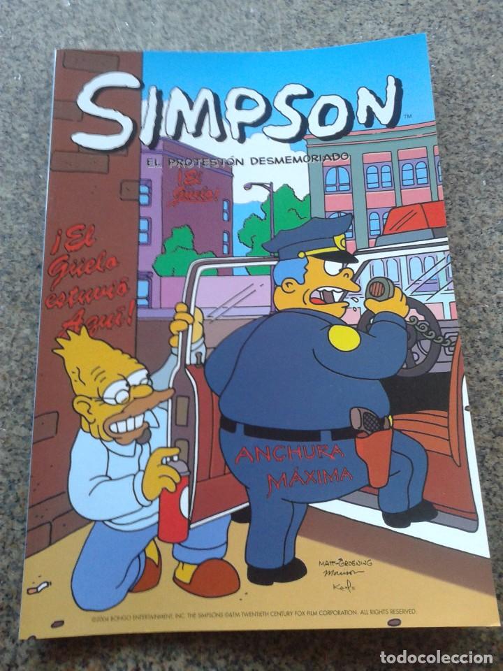 C&oacute;mics: SIMPSON -- EL PROTESTON DESMEMORIADO -- EDICIONES B - 2004 -- - Foto 1