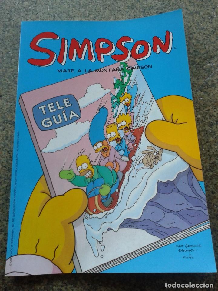 C&oacute;mics: SIMPSON -- VIAJE A LA MONTA&Ntilde;A SIMPSON -- EDICIONES B - 2004 -- - Foto 1