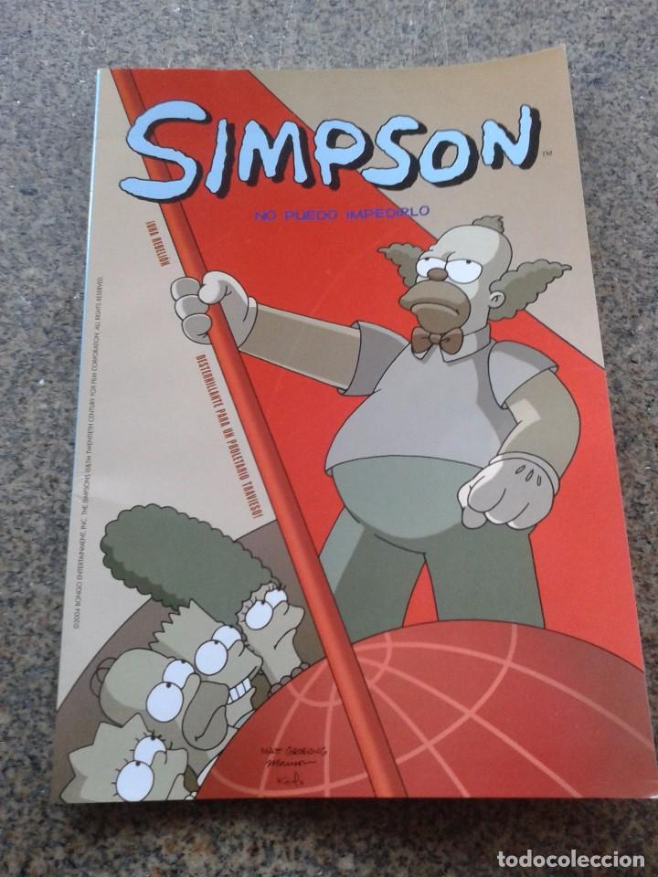 C&oacute;mics: SIMPSON -- MO PUEDO IMPEDIRLO -- EDICIONES B - 2004 -- - Foto 1