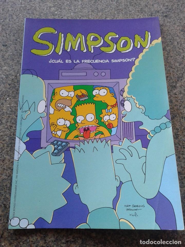 C&oacute;mics: SIMPSON -- CUAL ES LA FRECUENCIA SIMPSON -- EDICIONES B - 2004 -- - Foto 1