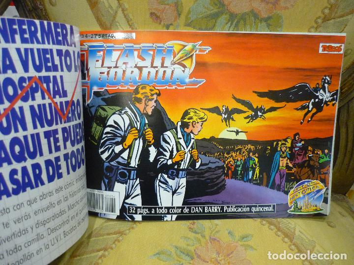 C&oacute;mics: FLASH GORDON. EDICIONES HIST&Oacute;RICAS. SECCI&Oacute;N 9. N&Uacute;MEROS: 33-34-35 Y 36. EDICIONES B 1.988. - Foto 4