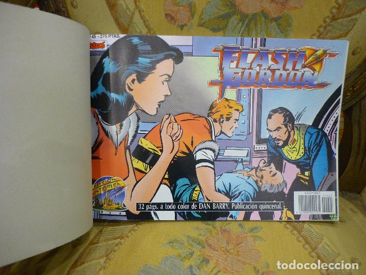 C&oacute;mics: FLASH GORDON. EDICIONES HIST&Oacute;RICAS. SECCI&Oacute;N 12. N&Uacute;MEROS: 45-46-47 Y 48. EDICIONES B 1.988. - Foto 3
