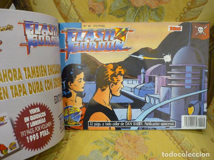C&oacute;mics: FLASH GORDON. EDICIONES HIST&Oacute;RICAS. SECCI&Oacute;N 12. N&Uacute;MEROS: 45-46-47 Y 48. EDICIONES B 1.988. - Foto 4