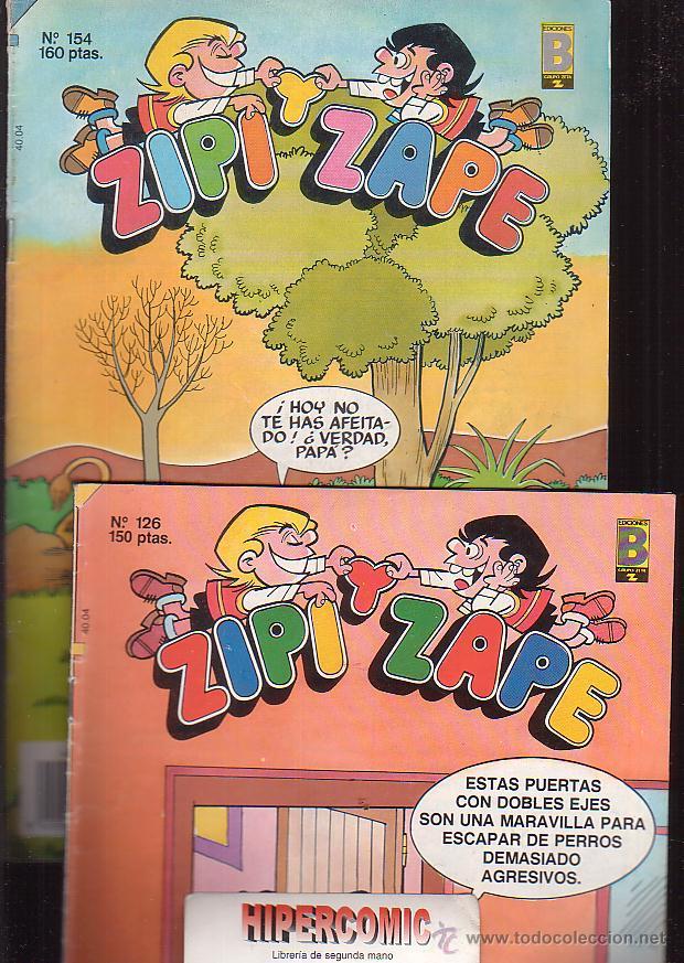 C&oacute;mics: ZIPI Y ZAPE N&ordm; 89,126,154, - edita : EDICIONES B - Foto 2