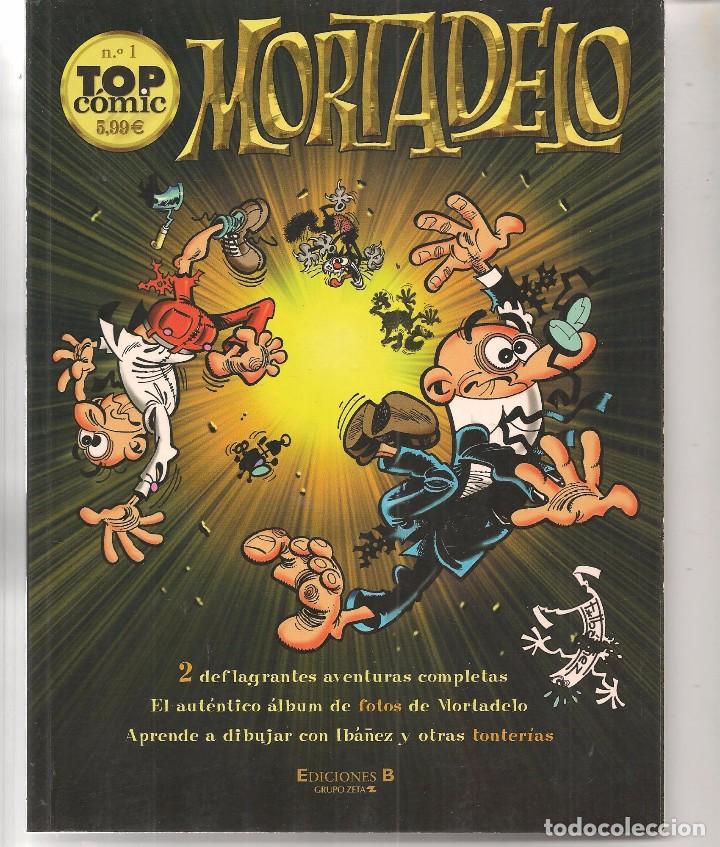 C&oacute;mics: TOP COMIC. N&ordm; 1. MORTADELO. EDICIONES B. 2002. (Z/C2) - Foto 1