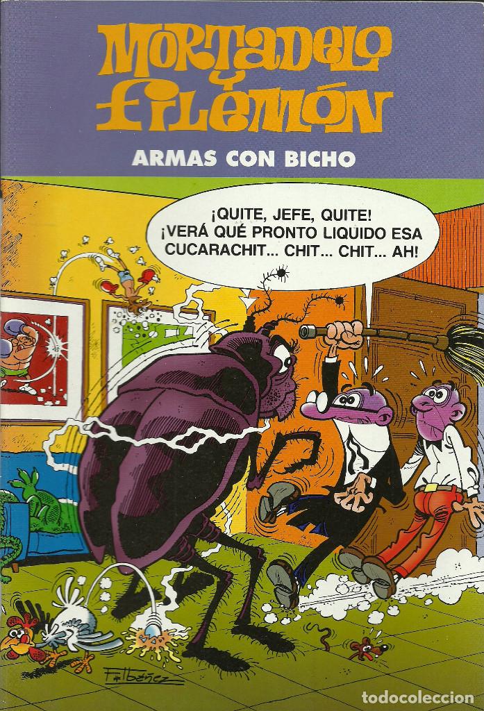 C&oacute;mics: MORTADELO Y FILEMON - ARMAS CON BICHO - EDICIONES B - Foto 1