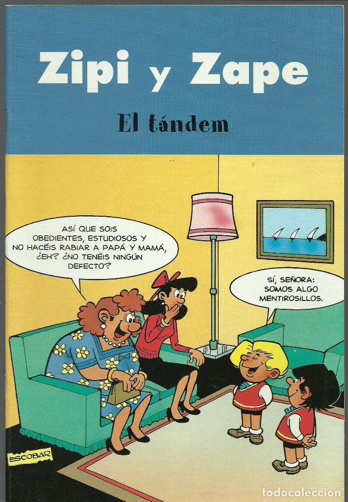 C&oacute;mics: ZIPI Y ZAPE - EL T&Aacute;NDEM - EDICIONES B - Foto 1