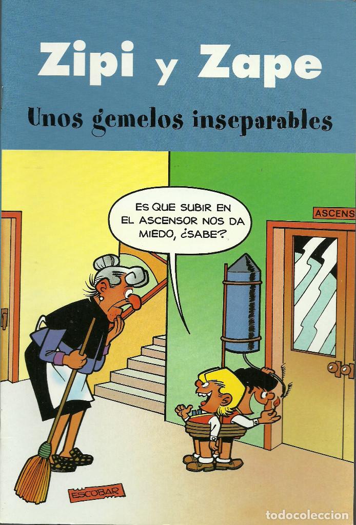 C&oacute;mics: ZIPI Y ZAPE - UNOS GEMELOS INSEPARABLES - EDICIONES B - Foto 1