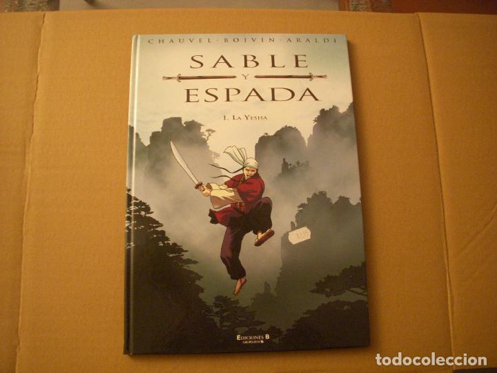 C&oacute;mics: SABLE Y ESPADA N&ordm; 1, TAPA DURA, EDICIONES B - Foto 1