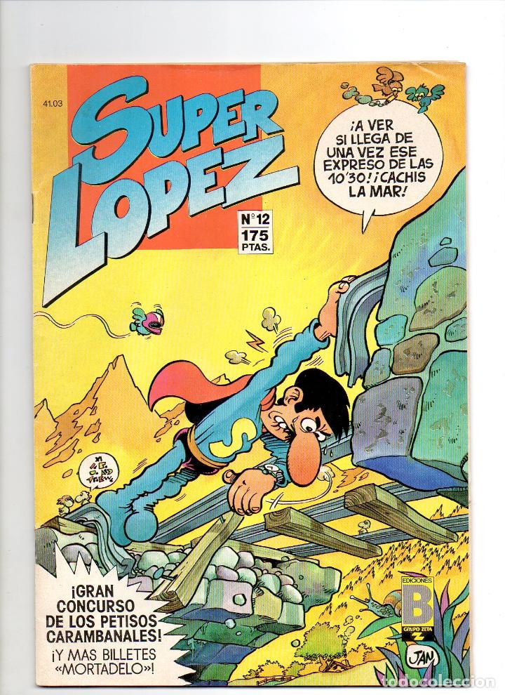C&oacute;mics: SUPER LOPEZ N&ordm; 12 ** EDICIONES B - Foto 1