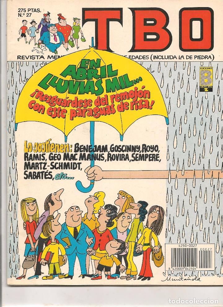 C&oacute;mics: TBO. N&ordm; 27. EDICIONES B. (ST/A7) - Foto 1